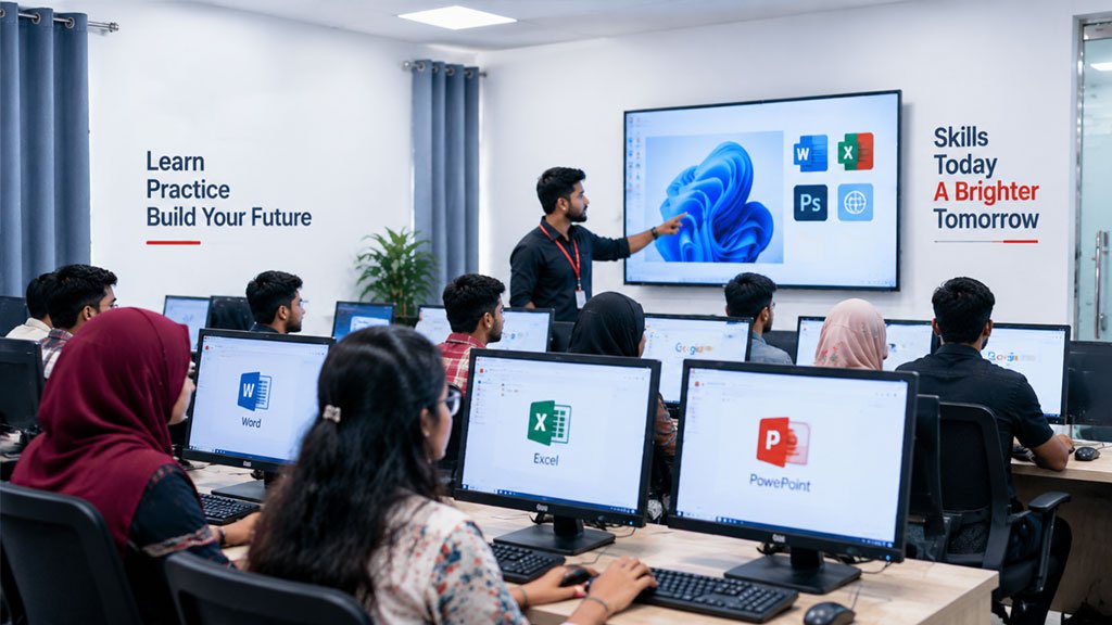 The IT Aid Course Guide: Basic Computer, IELTS, Web Design, Marketing & Development